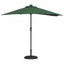 Parasol de jardín Verde 294 x 150 x 223 cm tela en Sombrillas | Comprar online en Foru.es