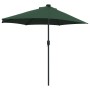 Parasol de jardín Verde 294 x 150 x 223 cm tela en Sombrillas | Comprar online en Foru.es