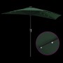 Parasol de jardín Verde 294 x 150 x 223 cm tela en Sombrillas | Comprar online en Foru.es