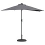 Parasol de jardín Antracita 294 x 150 x 223 cm tela en Sombrillas | Comprar online en Foru.es