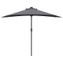 Parasol de jardín Antracita 294 x 150 x 223 cm tela en Sombrillas | Comprar online en Foru.es