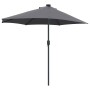 Parasol de jardín Antracita 294 x 150 x 223 cm tela en Sombrillas | Comprar online en Foru.es