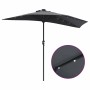Parasol de jardín Antracita 294 x 150 x 223 cm tela en Sombrillas | Comprar online en Foru.es