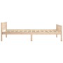 Estructura de cama de madera maciza de pino 100x200 cm de vidaXL, Camas y somieres - Ref: Foro24-322097, Precio: 96,09 €, Des...