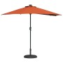 Parasol de jardín Terracota 294 x 150 x 223 cm tela en Sombrillas | Comprar online en Foru.es