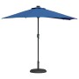 Parasol de jardín Azul 294 x 150 x 223 cm tela en Sombrillas | Comprar online en Foru.es