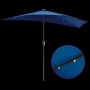 Parasol de jardín Azul 294 x 150 x 223 cm tela en Sombrillas | Comprar online en Foru.es