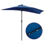Parasol de jardín Azul 294 x 150 x 223 cm tela en Sombrillas | Comprar online en Foru.es