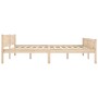 Estructura de cama de madera maciza de pino 180x200 cm de vidaXL, Camas y somieres - Ref: Foro24-322101, Precio: 154,09 €, De...
