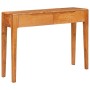 Mesa Consola Marrón 110 x 30 x 80 cm Madera de Acacia Sólida en Mesas consola | Comprar online en Foru.es