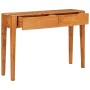 Mesa Consola Marrón 110 x 30 x 80 cm Madera de Acacia Sólida en Mesas consola | Comprar online en Foru.es