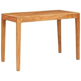 Mesa de Comedor Marrón 110 x 55 x 76 cm Madera de Acacia Sólida en Mesas de comedor | Comprar online en Foru.es
