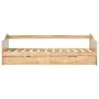 Estructura de sofá cama extraíble madera de pino 90x200 cm de vidaXL, Camas y somieres - Ref: Foro24-283150, Precio: 201,14 €...