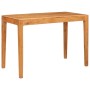 Mesa de Comedor Marrón 110 x 55 x 76 cm Madera de Acacia Sólida en Mesas de comedor | Comprar online en Foru.es