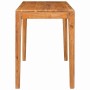 Mesa de Comedor Marrón 110 x 55 x 76 cm Madera de Acacia Sólida en Mesas de comedor | Comprar online en Foru.es
