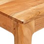 Mesa de Comedor Marrón 110 x 55 x 76 cm Madera de Acacia Sólida en Mesas de comedor | Comprar online en Foru.es