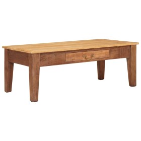 Mesa de Café Marrón 110 x 55 x 40 cm Madera de mango maciza en Mesas de centro | Comprar online en Foru.es