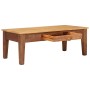 Mesa de Café Marrón 110 x 55 x 40 cm Madera de mango maciza en Mesas de centro | Comprar online en Foru.es