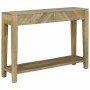 Mesa Consola con cajón Gris natural 110 x 30 x 80 cm en Mesas auxiliares | Comprar online en Foru.es