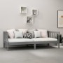 Sofá cama con colchón madera de pino maciza gris 90x200 cm de vidaXL, Camas y somieres - Ref: Foro24-3083616, Precio: 298,18 ...