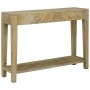 Mesa Consola con cajón Gris natural 110 x 30 x 80 cm en Mesas auxiliares | Comprar online en Foru.es