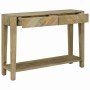 Mesa Consola con cajón Gris natural 110 x 30 x 80 cm en Mesas auxiliares | Comprar online en Foru.es