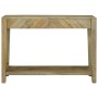 Mesa Consola con cajón Gris natural 110 x 30 x 80 cm en Mesas auxiliares | Comprar online en Foru.es