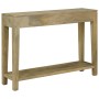 Mesa Consola con cajón Gris natural 110 x 30 x 80 cm en Mesas auxiliares | Comprar online en Foru.es