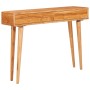 Mesa Consola Marrón 110 x 30 x 80 cm Madera de Acacia Sólida en Mesas consola | Comprar online en Foru.es