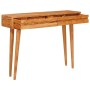 Mesa Consola Marrón 110 x 30 x 80 cm Madera de Acacia Sólida en Mesas consola | Comprar online en Foru.es