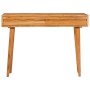Mesa Consola Marrón 110 x 30 x 80 cm Madera de Acacia Sólida en Mesas consola | Comprar online en Foru.es