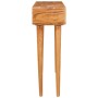 Mesa Consola Marrón 110 x 30 x 80 cm Madera de Acacia Sólida en Mesas consola | Comprar online en Foru.es