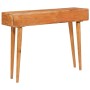 Mesa Consola Marrón 110 x 30 x 80 cm Madera de Acacia Sólida en Mesas consola | Comprar online en Foru.es