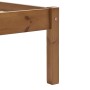 Estructura de cama madera maciza pino marrón miel 160x200 cm de vidaXL, Camas y somieres - Ref: Foro24-283212, Precio: 116,39...