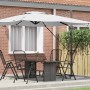 Parasol Roma Beige 286 x 284 x 265 cm Aluminio y poliéster en Sombrillas | Comprar online en Foru.es