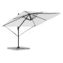 Parasol Roma Beige 286 x 284 x 265 cm Aluminio y poliéster en Sombrillas | Comprar online en Foru.es