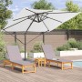 Parasol Roma Beige 286 x 284 x 265 cm Aluminio y poliéster en Sombrillas | Comprar online en Foru.es