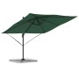 Parasol Roma Verde 286 x 284 x 265 cm Aluminio y poliéster en Sombrillas | Comprar online en Foru.es