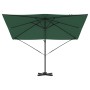 Parasol Roma Verde 286 x 284 x 265 cm Aluminio y poliéster en Sombrillas | Comprar online en Foru.es