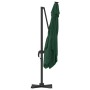 Parasol Roma Verde 286 x 284 x 265 cm Aluminio y poliéster en Sombrillas | Comprar online en Foru.es