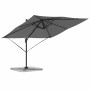 Parasol Roma Antracita 286 x 284 x 265 cm Aluminio y poliéster en Sombrillas | Comprar online en Foru.es