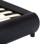Estructura de cama de cuero sintético negro 140x200 cm de vidaXL, Camas y somieres - Ref: Foro24-285453, Precio: 189,91 €, De...