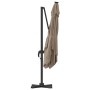 Parasol Roma Taupé 286 x 284 x 265 cm Aluminio y poliéster en Sombrillas | Comprar online en Foru.es