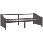 Sofá cama 3 plazas madera maciza pino gris oscuro 90x200 cm de vidaXL, Camas y somieres - Ref: Foro24-322168, Precio: 88,31 €...