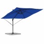 Parasol Roma Azul 286 x 284 x 265 cm Aluminio y poliéster en Sombrillas | Comprar online en Foru.es