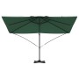 Sombrilla Verde 351 x 250 x 260 cm Poliéster y Aluminio en Sombrillas | Comprar online en Foru.es