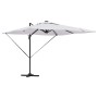 Parasol Roma Beige 286 x 284 x 270 cm Aluminio y poliéster en Sombrillas | Comprar online en Foru.es