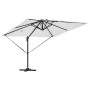 Parasol Roma Beige 286 x 284 x 270 cm Aluminio y poliéster en Sombrillas | Comprar online en Foru.es