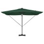 Parasol Roma Verde 286 x 284 x 270 cm Aluminio y poliéster en Sombrillas | Comprar online en Foru.es
