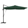 Parasol Roma Verde 286 x 284 x 270 cm Aluminio y poliéster en Sombrillas | Comprar online en Foru.es